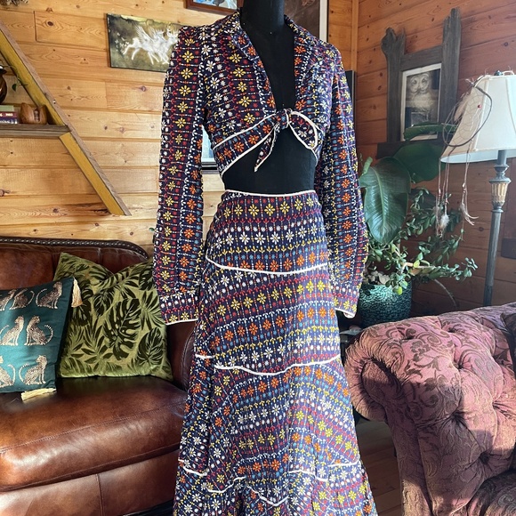 2 piece vintage co-Ord set - Picture 1 of 5